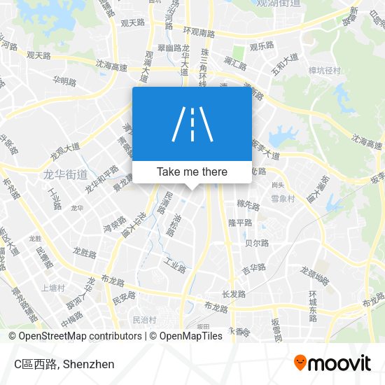 C區西路 map