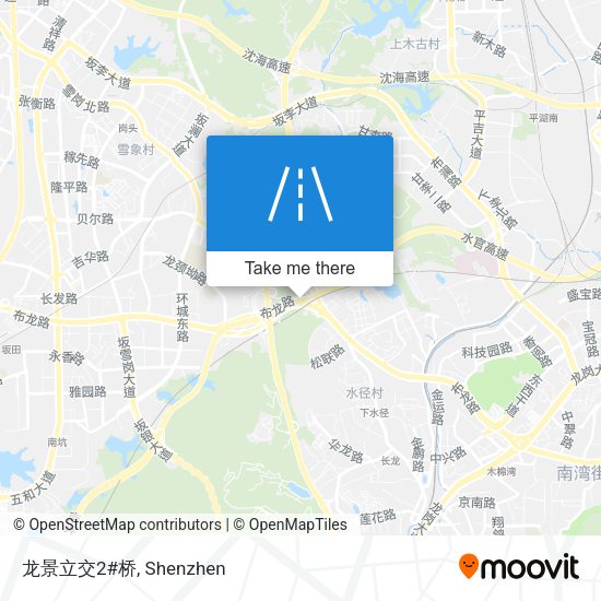 龙景立交2#桥 map
