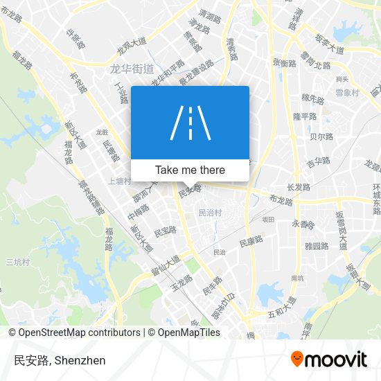 民安路 map