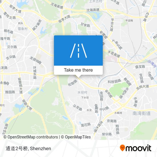 通道2号桥 map