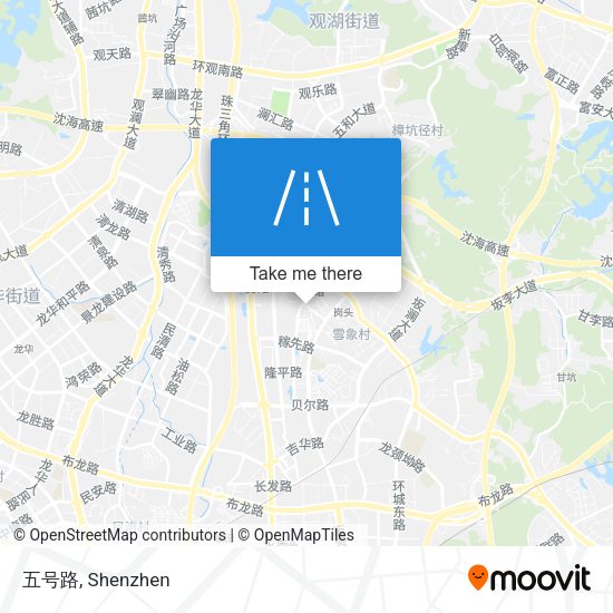 五号路 map