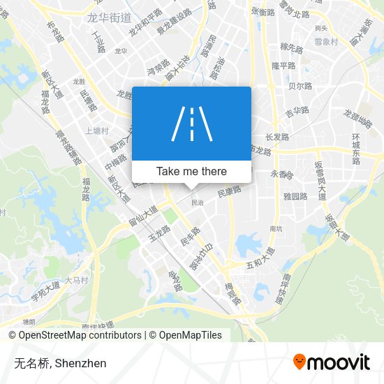 无名桥 map
