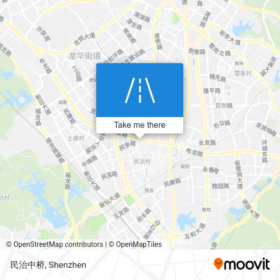 民治中桥 map