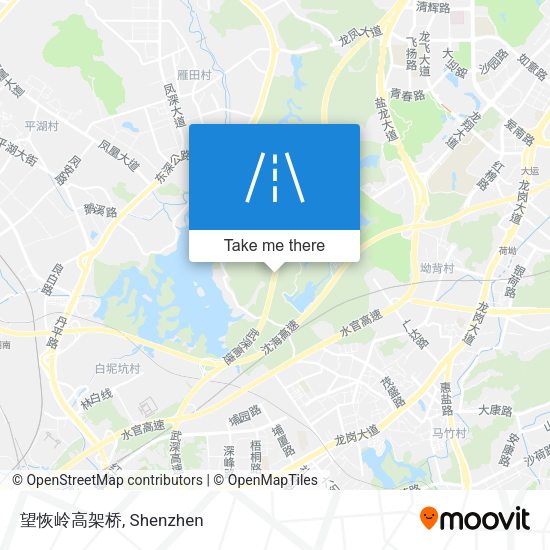 望恢岭高架桥 map