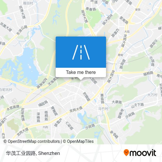 华茂工业园路 map