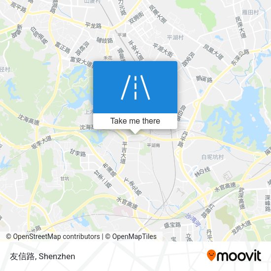 友信路 map