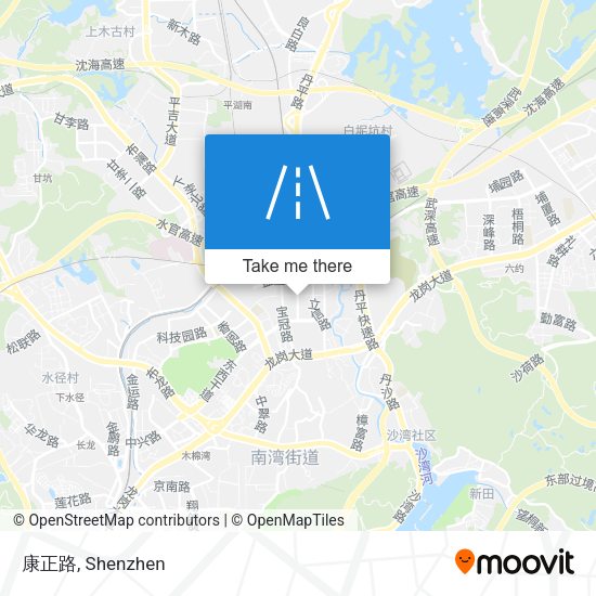 康正路 map
