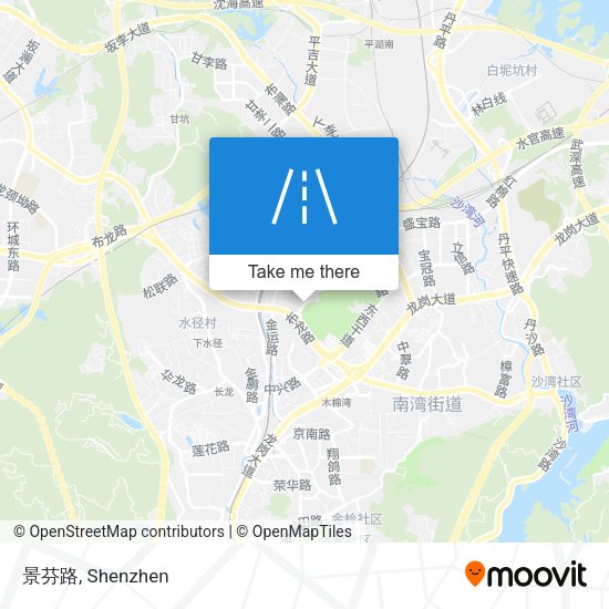 景芬路 map