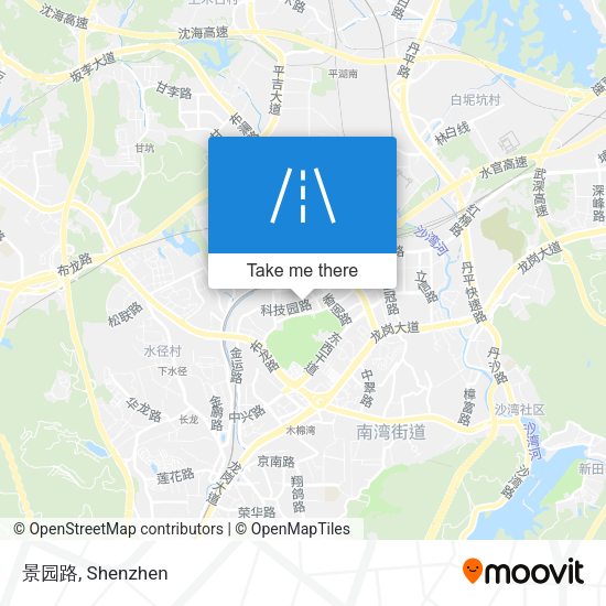 景园路 map