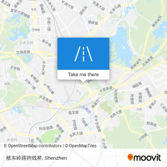 横东岭路跨线桥 map