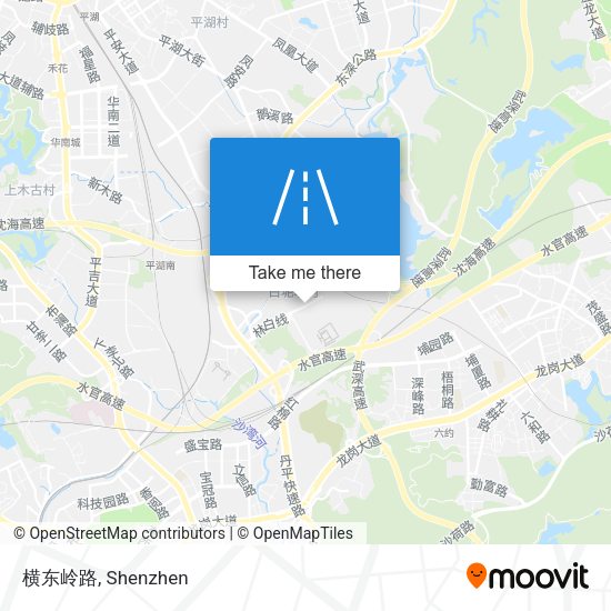 横东岭路 map
