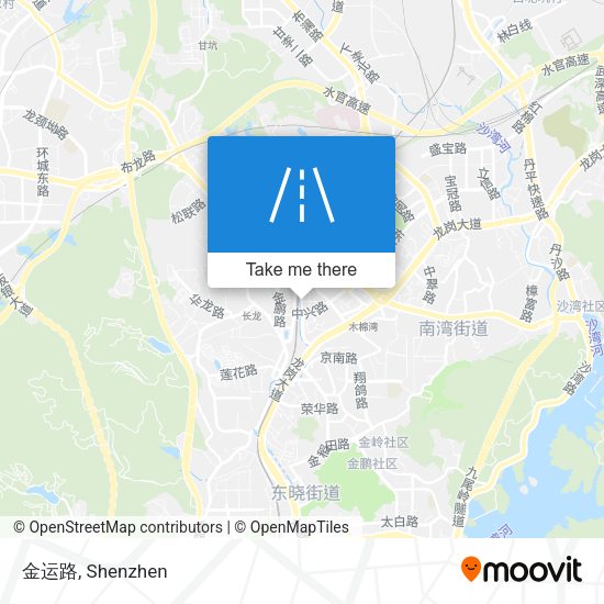 金运路 map