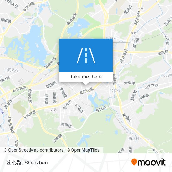 莲心路 map