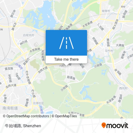 牛始埔路 map