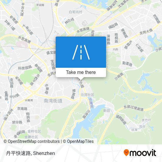 丹平快速路 map
