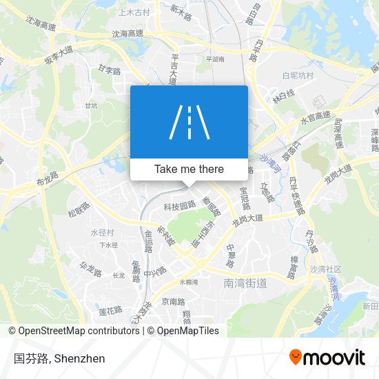 国芬路 map
