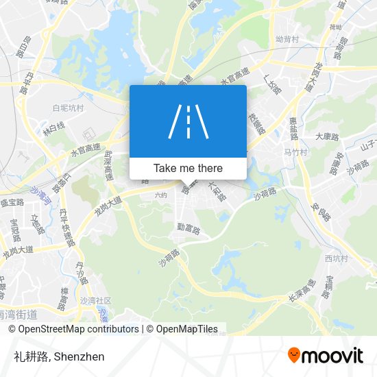 礼耕路 map