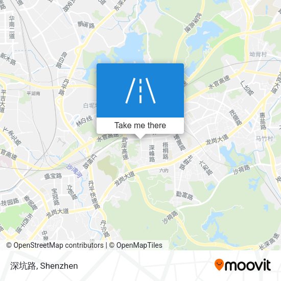 深坑路 map