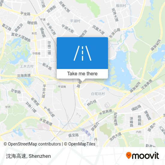 沈海高速 map