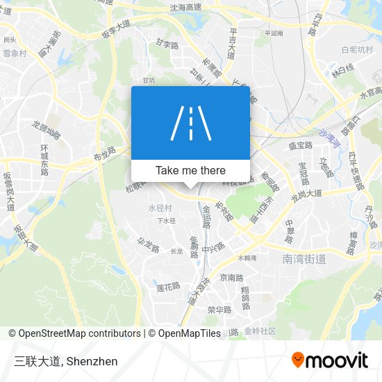 三联大道 map