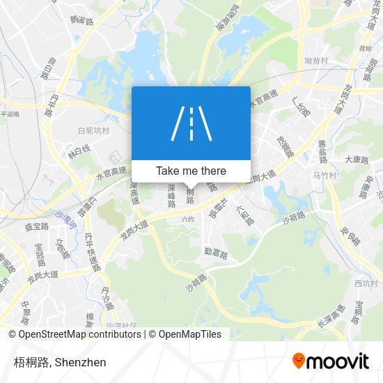 梧桐路 map