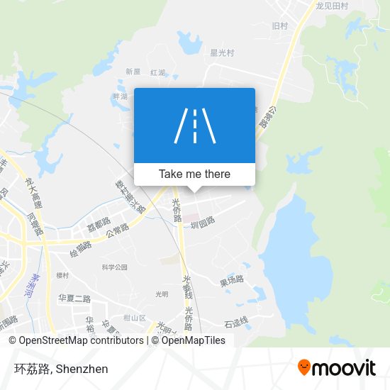 环荔路 map