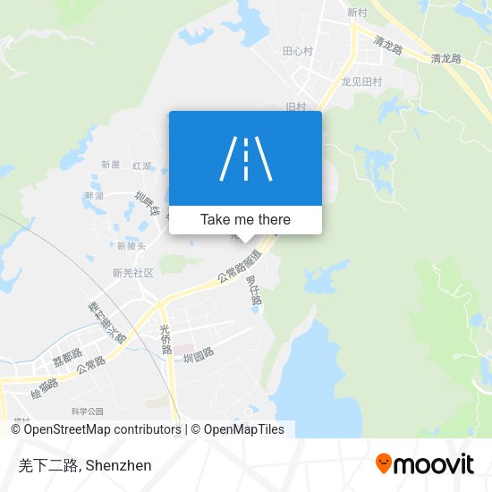 羌下二路 map