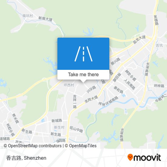 香吉路 map