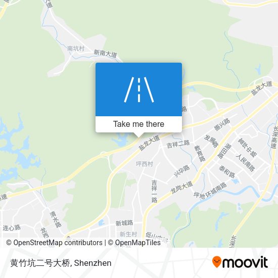 黄竹坑二号大桥 map
