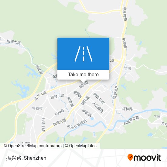 振兴路 map