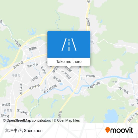 富坪中路 map