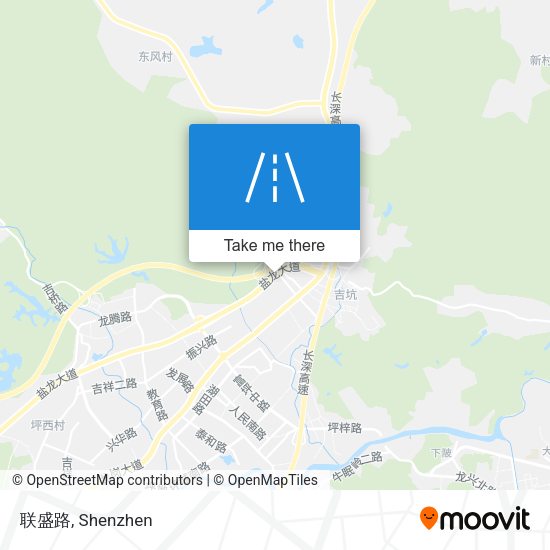 联盛路 map