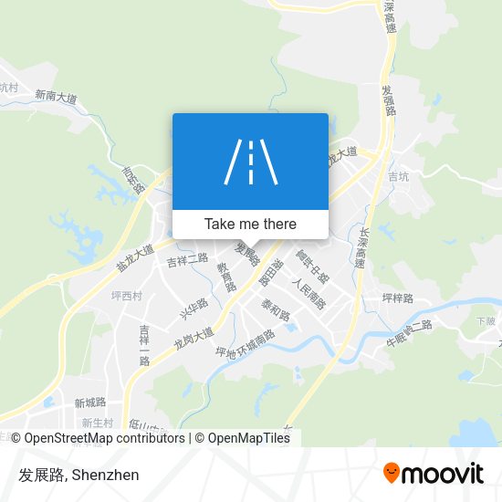 发展路 map