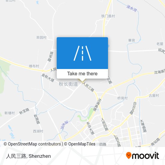 人民三路 map
