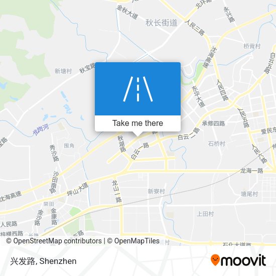 兴发路 map