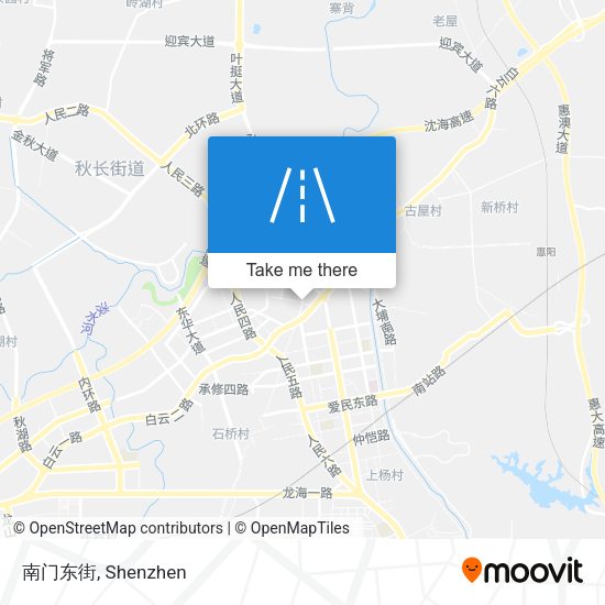 南门东街 map