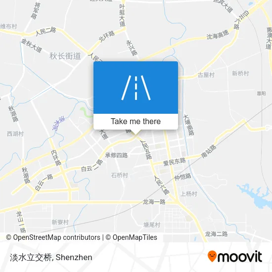 淡水立交桥 map