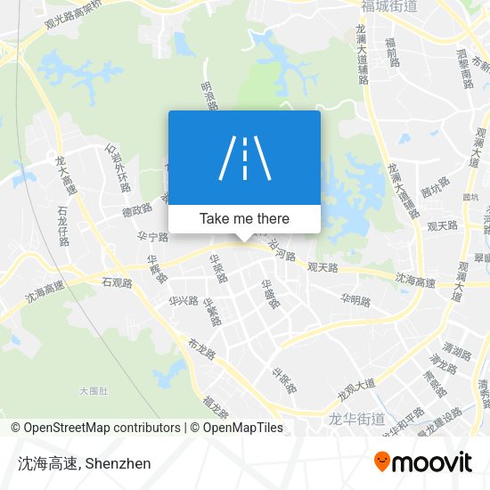 沈海高速 map