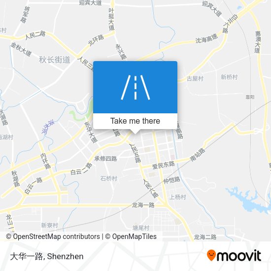 大华一路 map