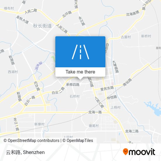 云和路 map