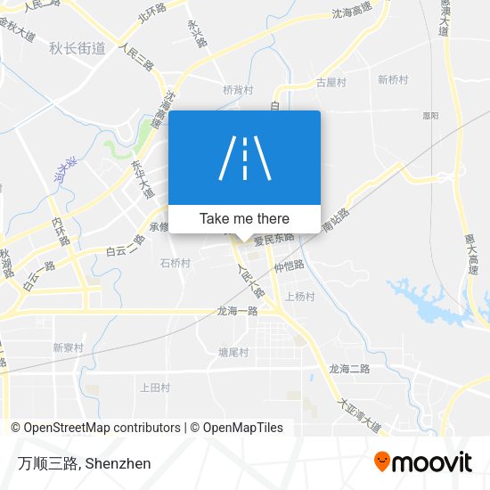 万顺三路 map