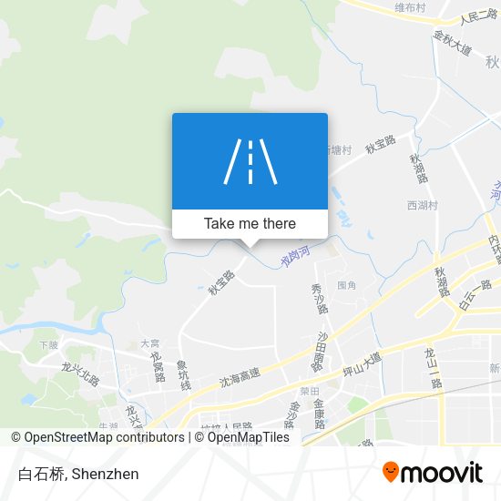 白石桥 map