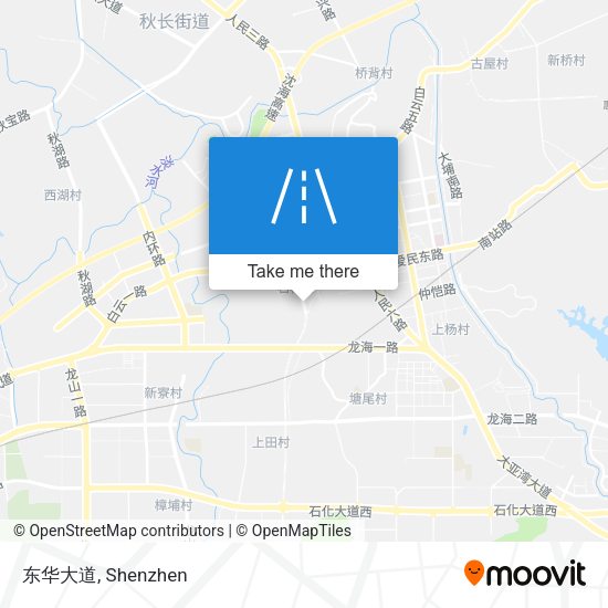 东华大道 map