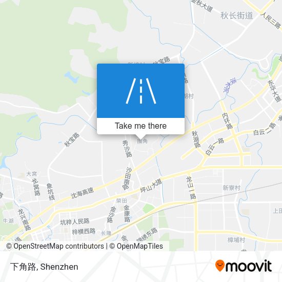 下角路 map