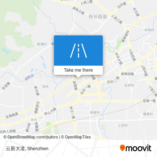 云新大道 map