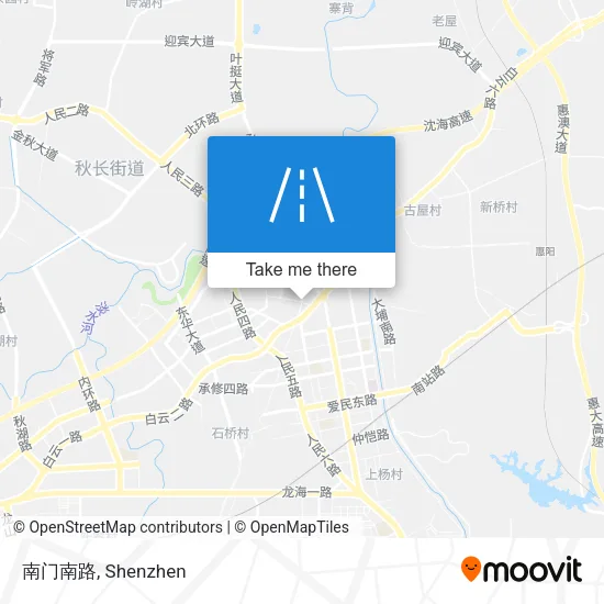 南门南路 map