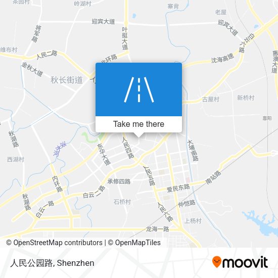 人民公园路 map
