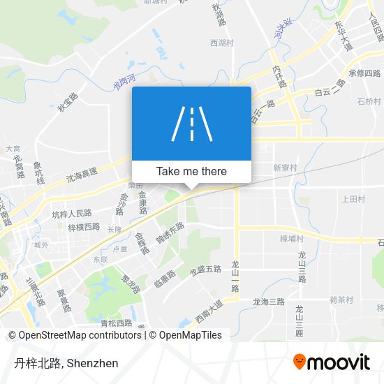 丹梓北路 map