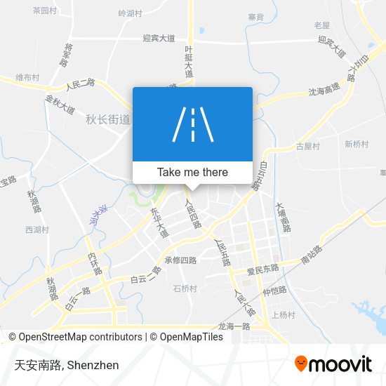天安南路 map