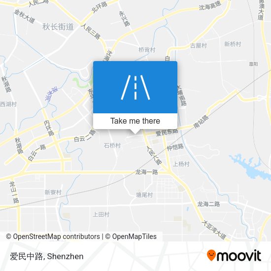 爱民中路 map